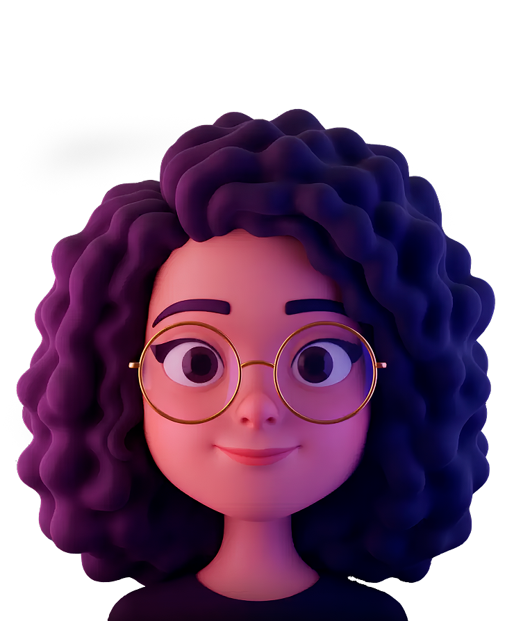 Personagem visual da Sca Designer